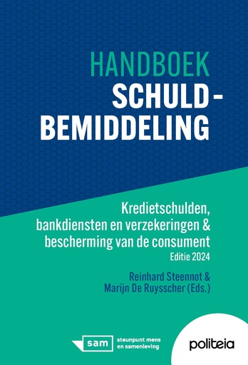 [11642] Handboek Schuldbemiddeling | Kredietschulden, bankdiensten en verzekeringen & bescherming van de consument