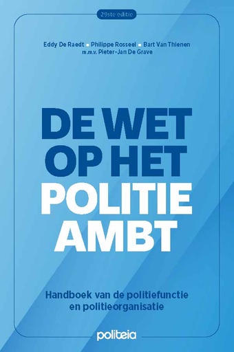 Wet op het politieambt | 29ste editie