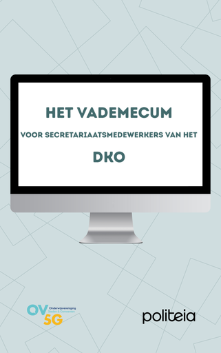 [18662] Het vademecum voor secretariaatsmedewerkers van het DKO | Digitaal met abonnement