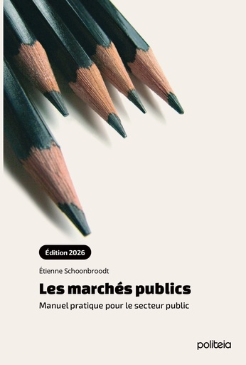 [17102] Les marchés publics. Manuel pratique pour le secteur public (édition 2026)