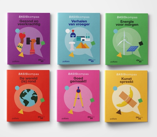 BASISkompas | Pakket van 6 themamappen (A-jaar)